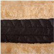 BR Sattelunterleger Wirbelsäulenaussparung Sheepskin Schwarz Naturell Online Hot Sale