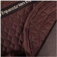 BR Sattelunterlage mit herrausnehmbarem Kissen Sheepskin Braun Online Sale