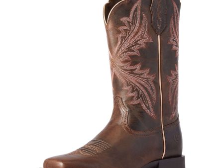 Ariat Westernstiefel West Bound Sassy Brown Online Hot Sale