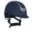 BR Reithelm Volta Painted mit Carbon Top Navy Silber Online Sale