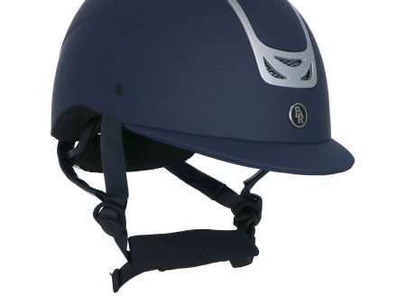 BR Reithelm Volta Painted mit Carbon Top Navy Silber Online Sale