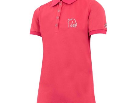 BR Polo 4-EH Art Kids Raspberry Red Hot on Sale