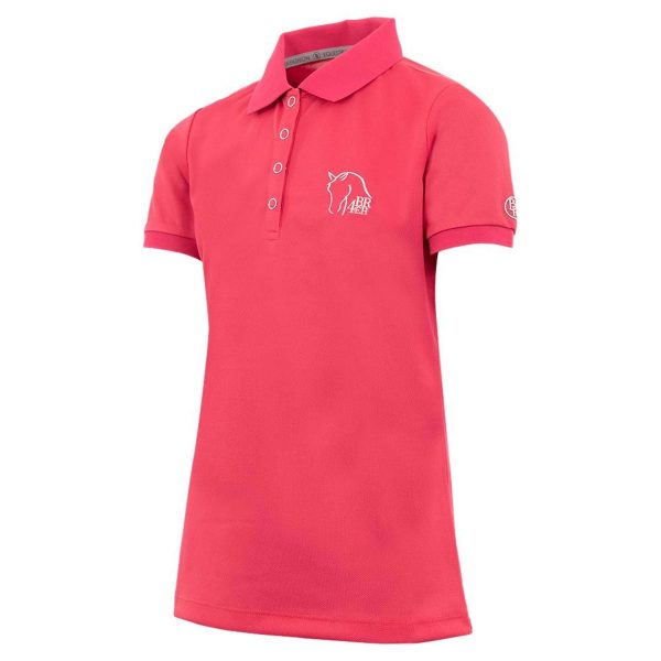 BR Polo 4-EH Art Kids Raspberry Red Hot on Sale