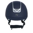 BR Reithelm Volta Painted mit Carbon Top Navy Silber Online Sale