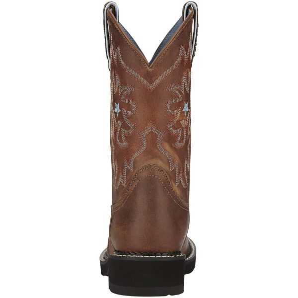 Ariat Western Probaby B Driftwood Brown For Cheap