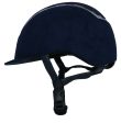 BR Reithelm Sigma Microfaser mit Glitzer Top VG1 Navy on Sale