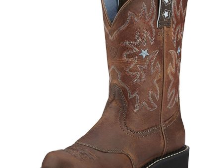 Ariat Western Probaby B Driftwood Brown For Cheap