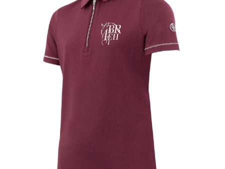 BR Poloshirt 4-EH Anne Kids Grape Wine Discount