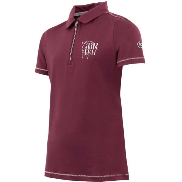 BR Poloshirt 4-EH Anne Kids Grape Wine Discount