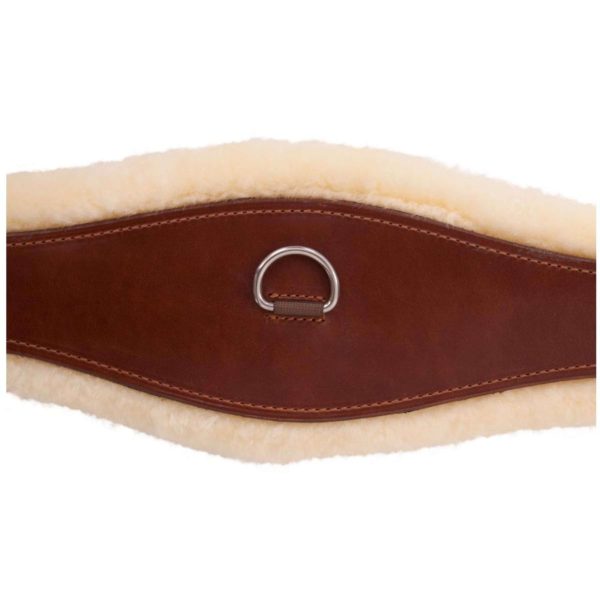 BR Sattelgurt Harlow Sheepskin Tobacco Naturell Online Sale