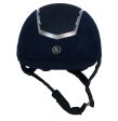 BR Reithelm Sigma Microfaser mit Glitzer Top VG1 Navy on Sale